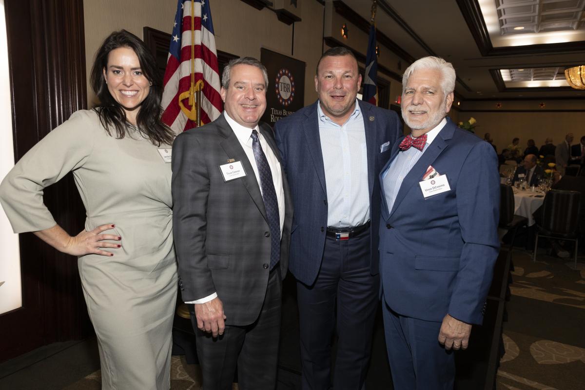 Jennifer Coffee, Thure Cannon, Rep. Frederick Frazier, Vince DiCosimo